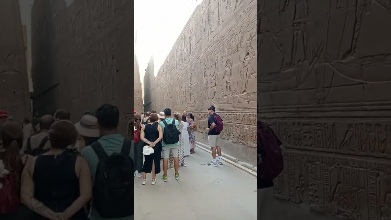 Edfu Temple &hearts;️ الجزء الثاني من الشرح الإرشادي المبسط لمعبد إدفو