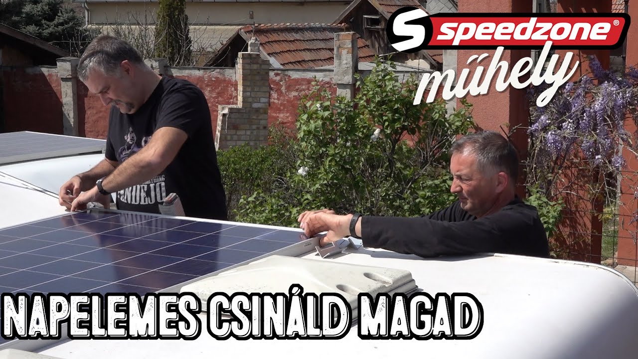 Speedzone műhely: Napelemes csináld magad