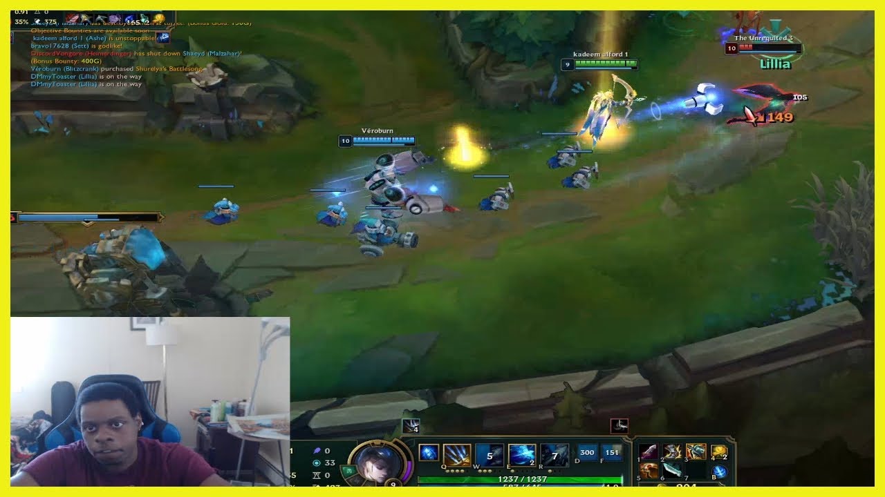 Kadeem Plays Ashe Like a Pro for 8s