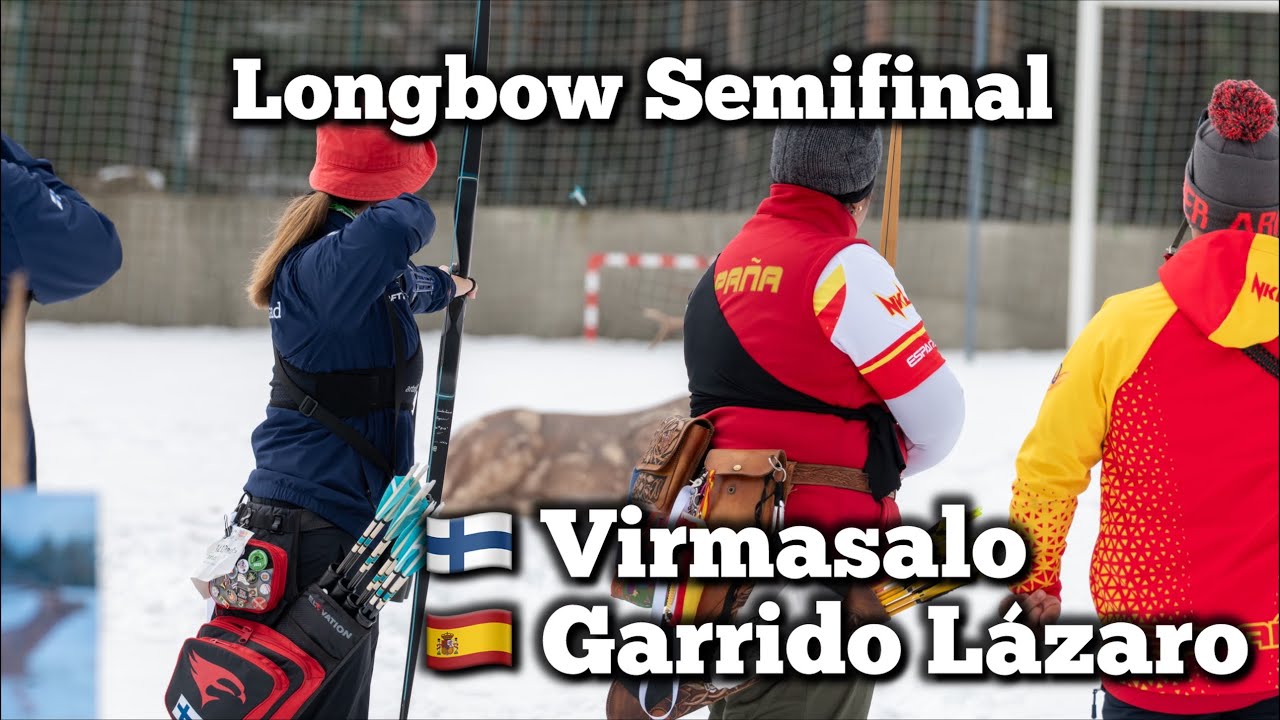 Virmasalo 🇫🇮 vs Garrido Lázaro 🇪🇸 | Longbow Semifinal | European Archery 3D Championships 2025