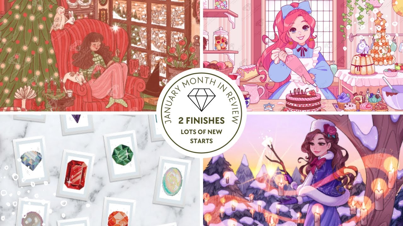 January 2026 Diamond Painting Month In Review