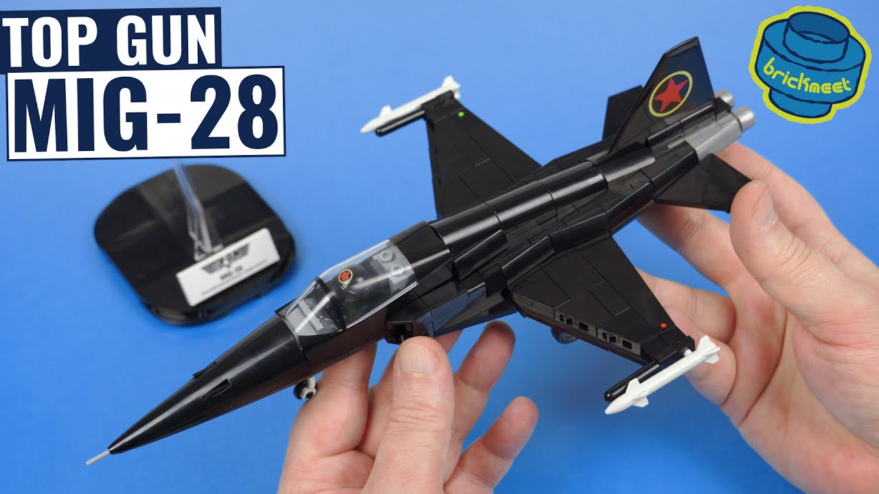 TOP GUN MIG-28 - A Small Snack For In Between - COBI 5859 (Speed Build Review)