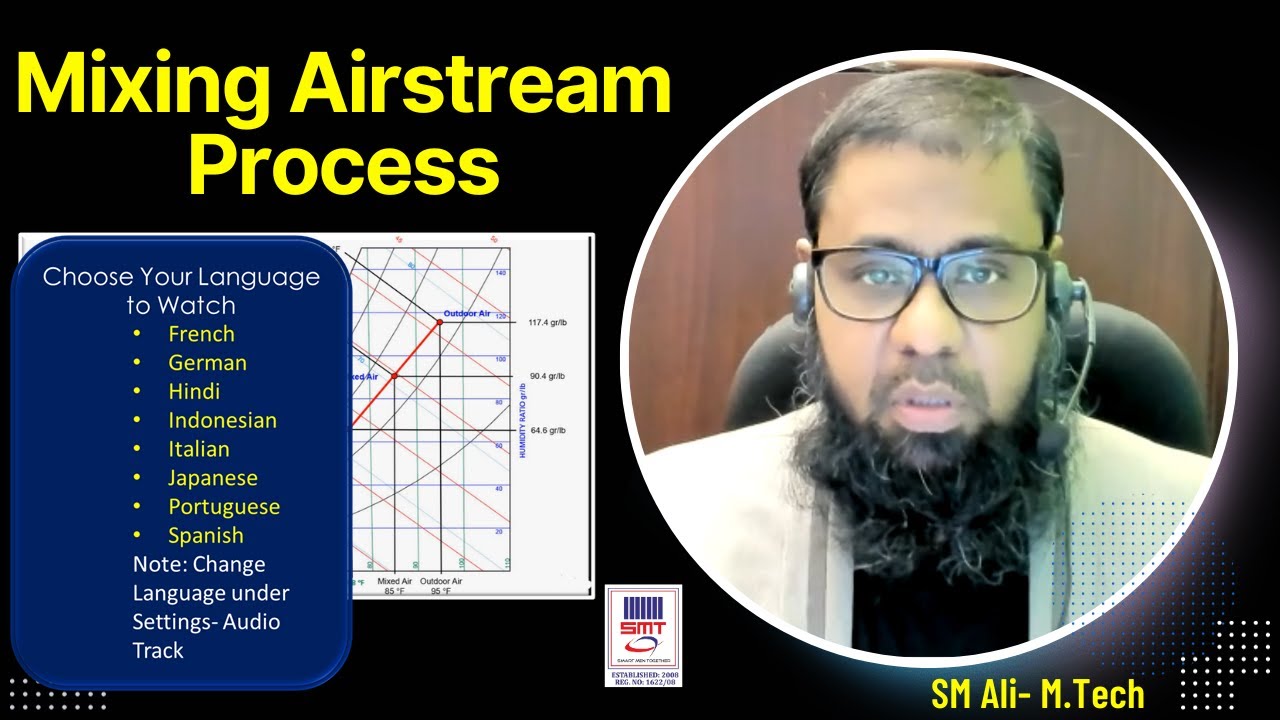 Class 26 - Mixing Airstream Process - Change Language in settings under Audio Track.