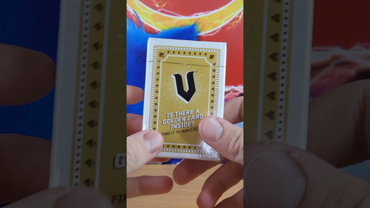 V Energy Drink Playing Cards: Is There A Golden Card Inside?