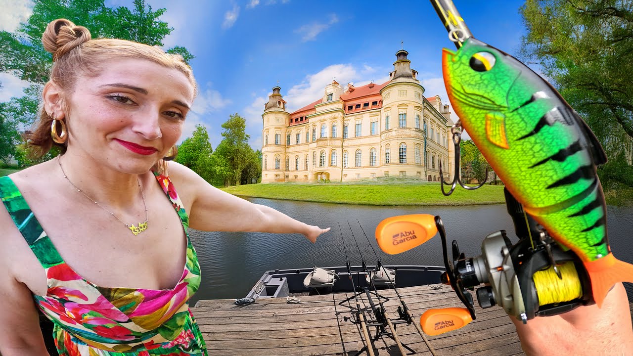 Le château de cette femme cache des MONSTRES, 48H pour y pêcher Ft @bardecume ! (rentalake)
