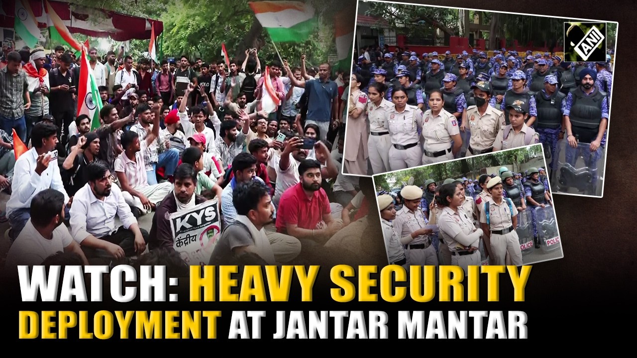 Heavy security deployed at Jantar Mantar ahead of CJP's proposed parliament march