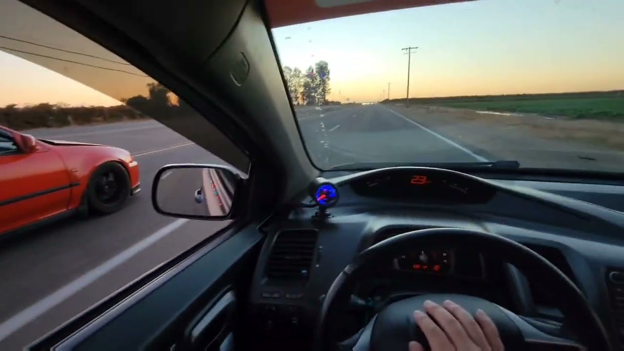 PRL 8th Gen Civic Si vs. B Series Turbo Eg Gsr