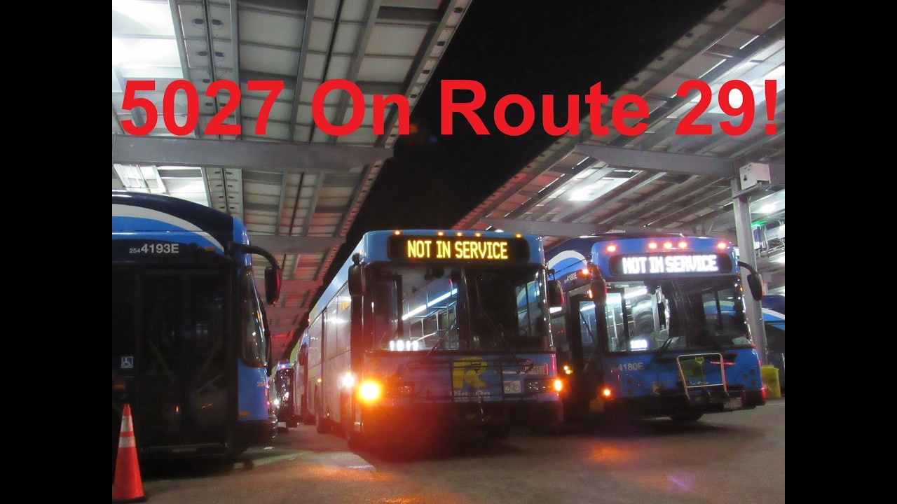 NeoplanDude | MCT Ride On 2009 Gillig Advantage 29' #5027 On Route 29, To Friendship Heights