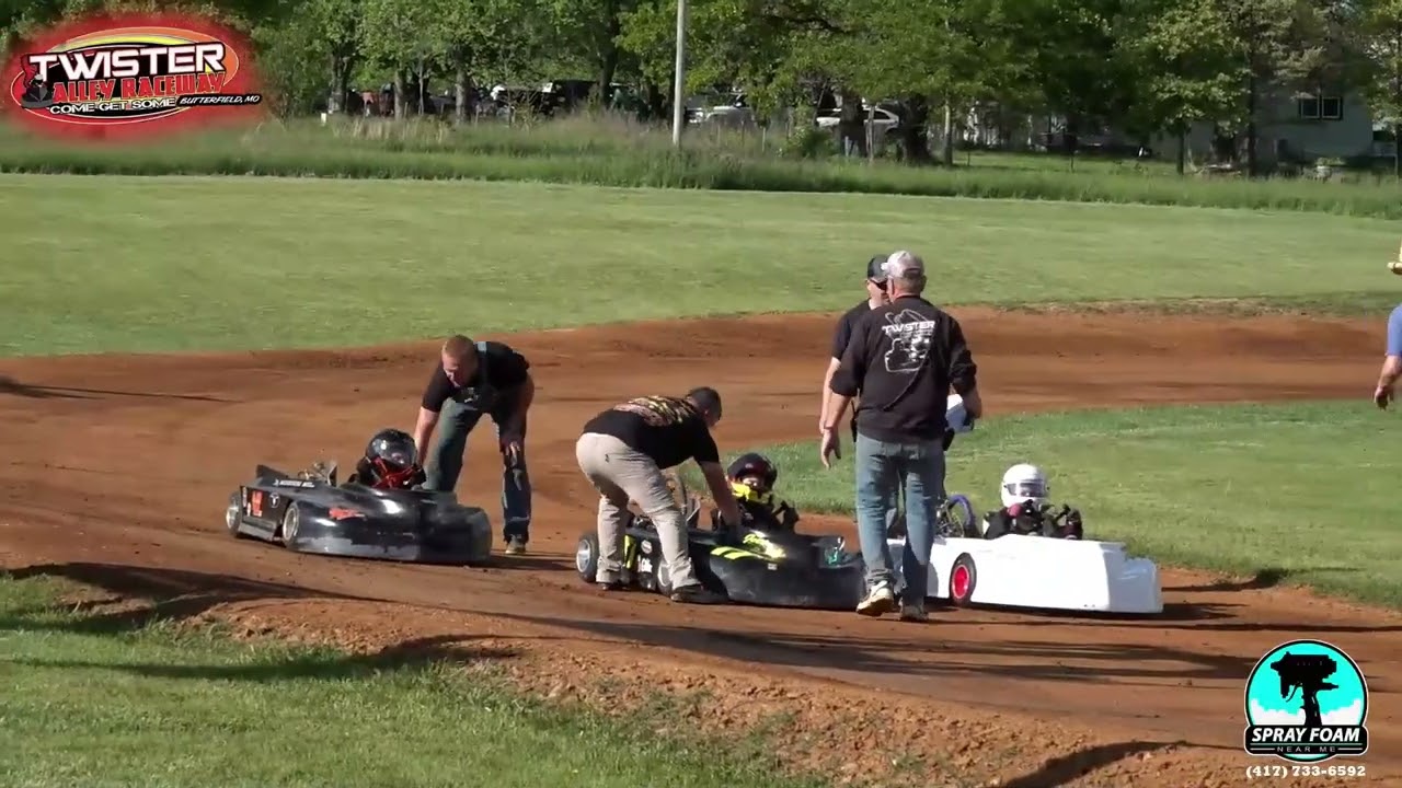 Full Event - Season Opener - Twister Alley Raceway - May 5 2025 Go Kart Racing