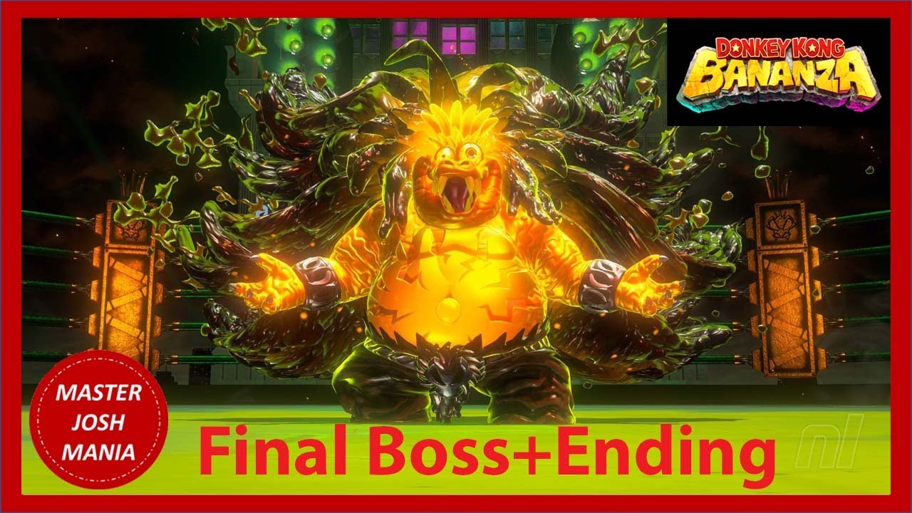 Donkey Kong Bananza Final Boss+Ending