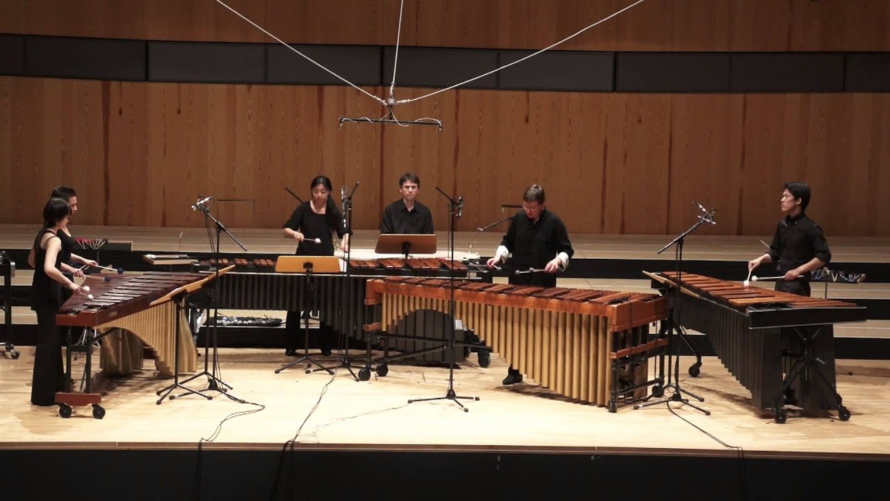 Marimba Mozart - Piano Concerto in C-major Kv. 415 - Andrey Doynikov & Detmold Percussion