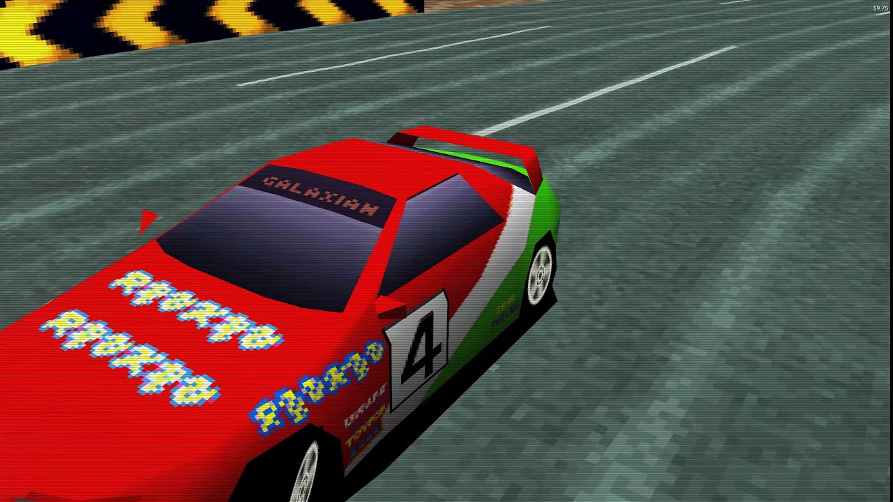 Ridge Racer Turbo Disc 4k 60fps Sony - PlayStation (Duckstation emulator) Complete game