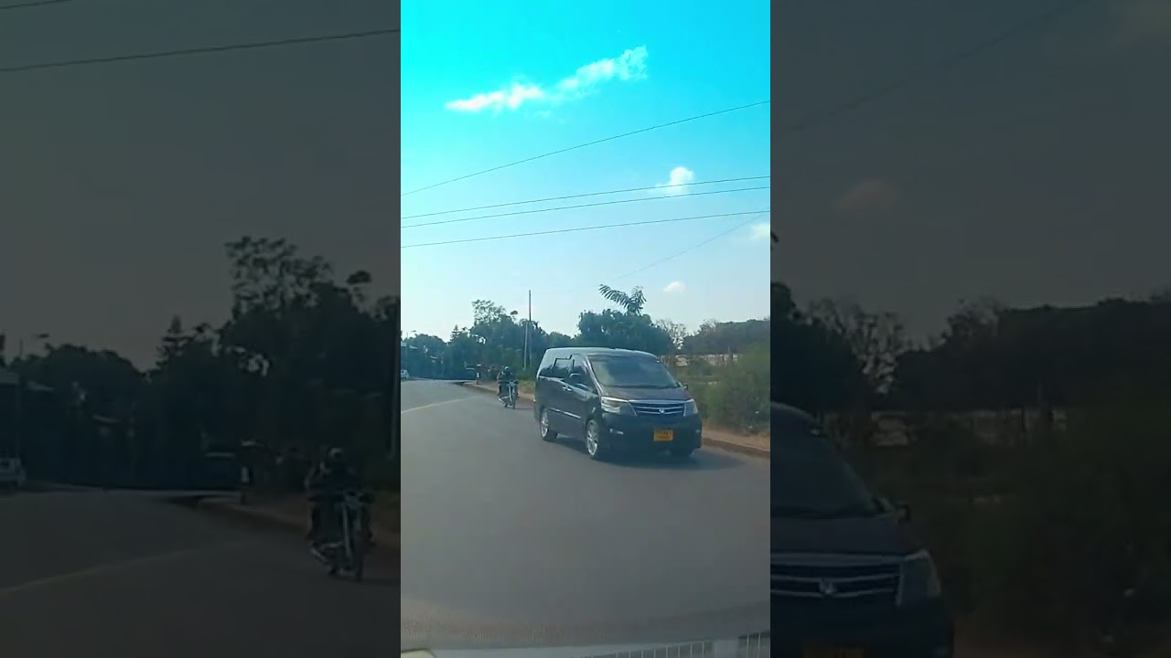 Driving in ARUSHA, Majengo rd, Elerai area