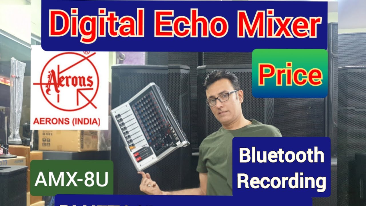 Aerons amx8u Digital Echo Mixer