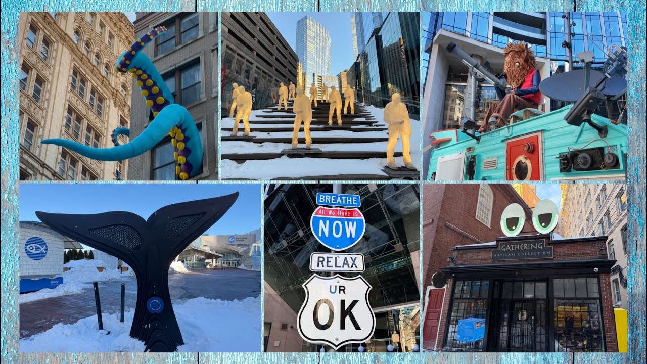 Winteractive Boston 2026- An Outdoor Art Experience- D Tour 402 2/3/26 -4K-