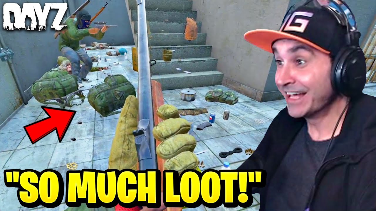 Summit1g HUNTS Squads in DayZ & Finds INSANE LOOT on Adventure!