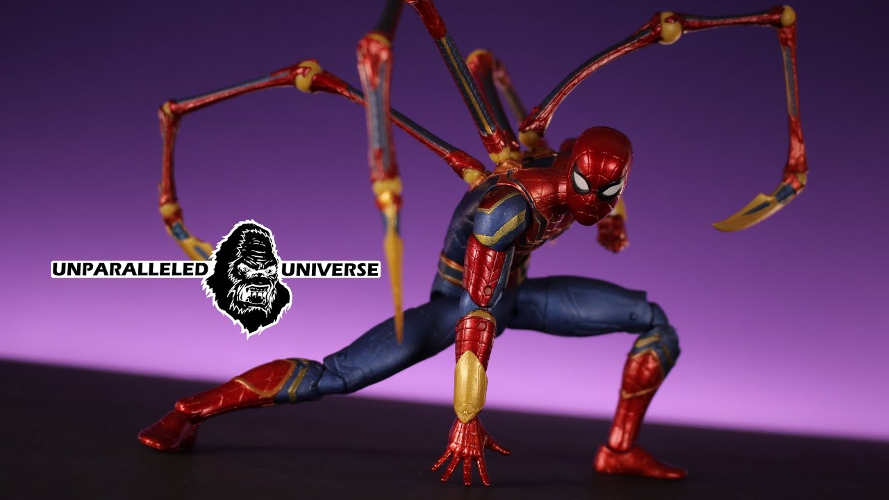 Marvel Select Infinity War Spider-Man (Iron Spidey) Action Figures Review