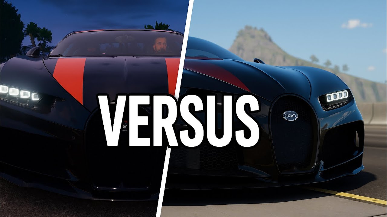 The Crew Motorfest vs TDU Solar Crown Bugatti Chiron Super Sport 300+ TOP SPEED TEST FULLY UPGRADED