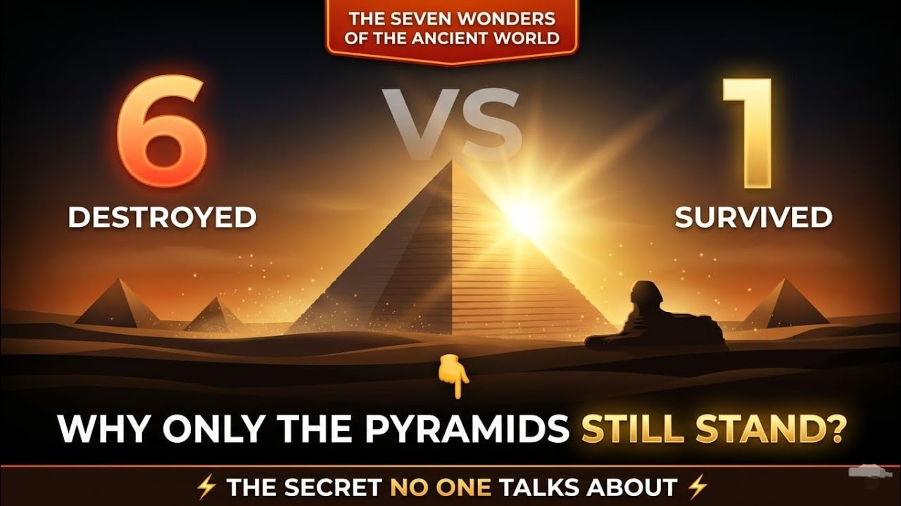 The Pyramids vs the Seven Wonders: Why One Survived