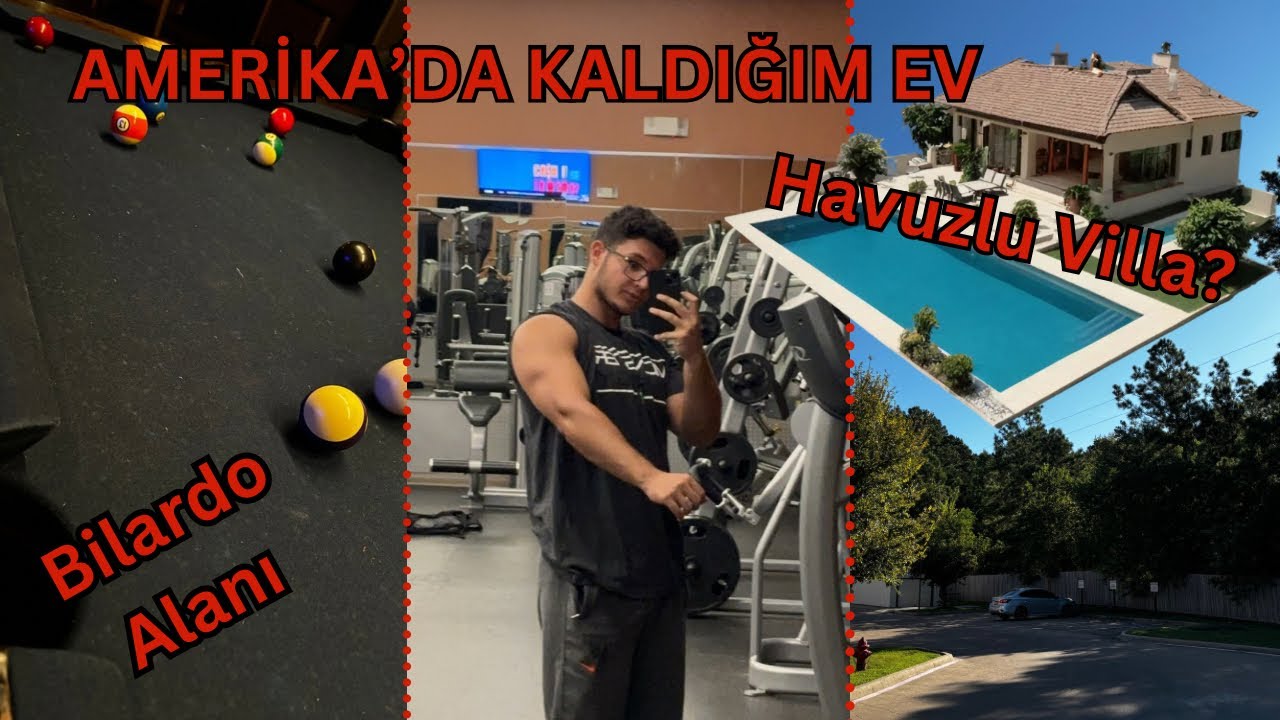 Amerika&rsquo;da Kaldığım Ev | &Ouml;zel Spor Salonu | UOLP