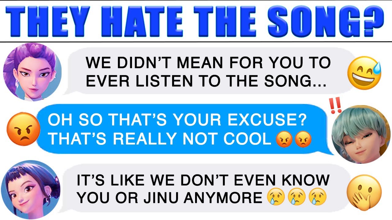 KDH react to FREE and they’re ANGRY 😨 || Ships || Angst || KPop Demon Hunters Texts