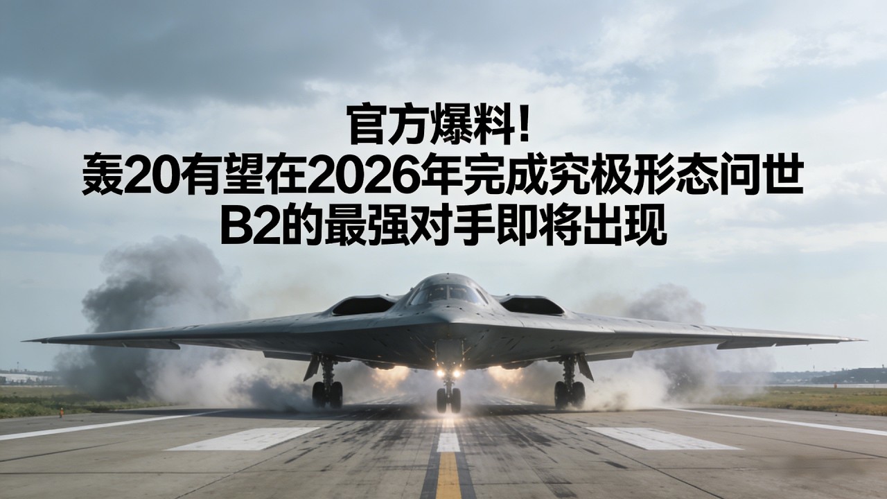 央媒爆料暗示轰20即将问世？B2最强对手即将出现！#轰20 #轰炸机 #B2#中国军事#军事解读