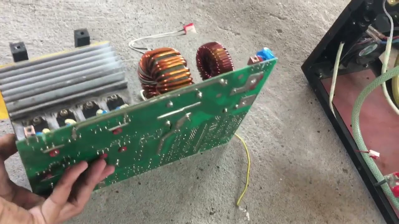 Sửa máy cắt plasma cut40A của hãng Btec máy 1 bo chạy IGBT