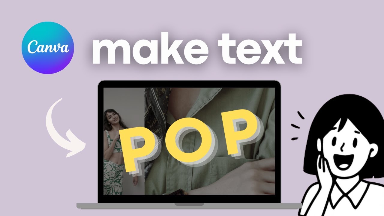 Make 3D Text in Canva — Realistic Shadow & Outline Effects for Beginners