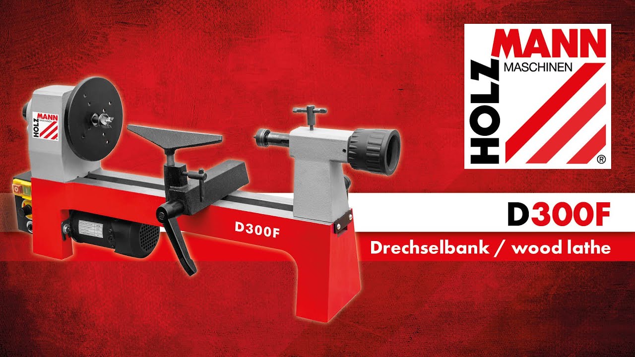 D300F Drechselbank stufenlose Geschwindigkeit / wood lathe