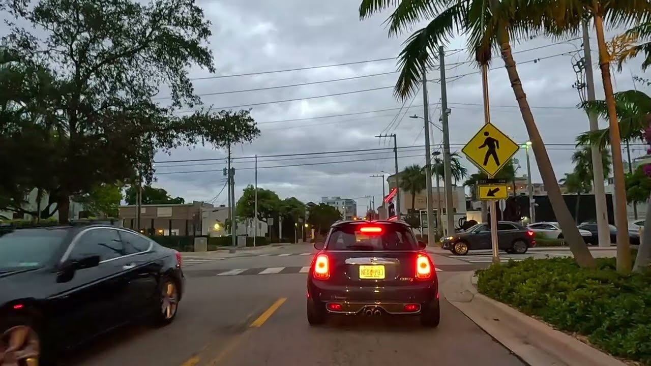 Hollywood, Florida to Las Olas Boulevard, Fort Lauderdale Driving Tour 4K