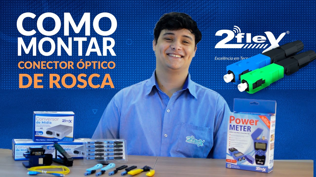 Como montar o Conector Óptico de Rosca | Dicas e passo a passo