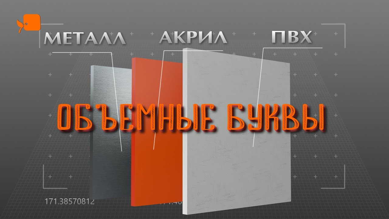 как делают Объемные буквы / NewTONE ролик