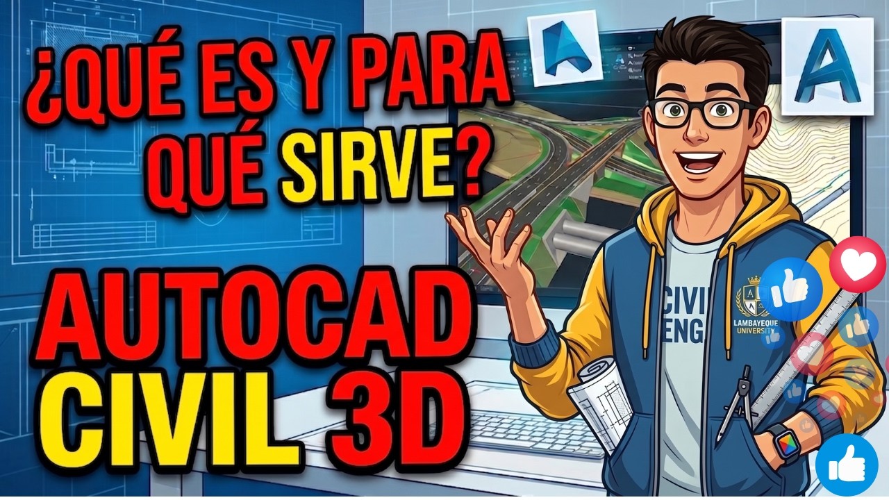 😉para qué SIRVE el civil 3d ? qué diseños se hacen en civil 3d