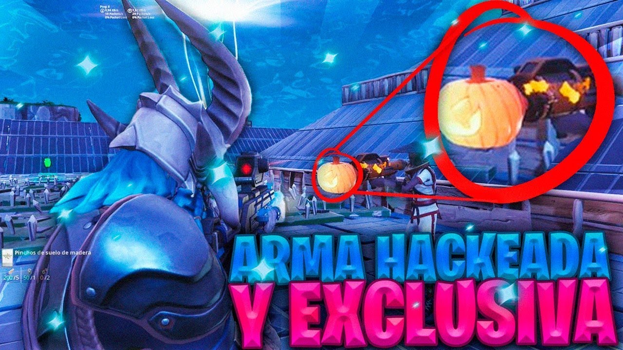 🤑HACKER ME REGALA ARMA HACKEADA Y EXCLUSIVA en FORTNITE!!