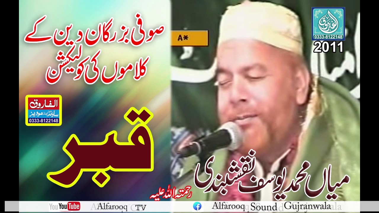 Qabar Late  Miya Muhammad Yusaf Naqshbandi  Alfarooq Tv Gujranwala