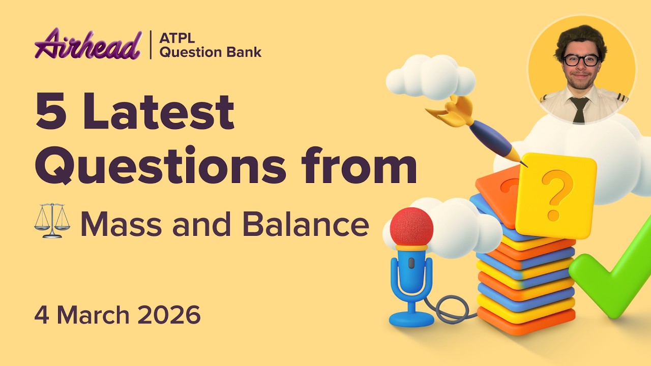 5 Latest ATPL Mass & Balance Questions Explained | 03102 Loading