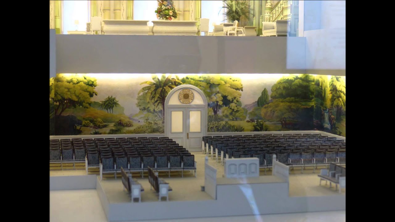 Exploring the Intricate Beauty: Inside the Salt Lake Temple Miniature Model