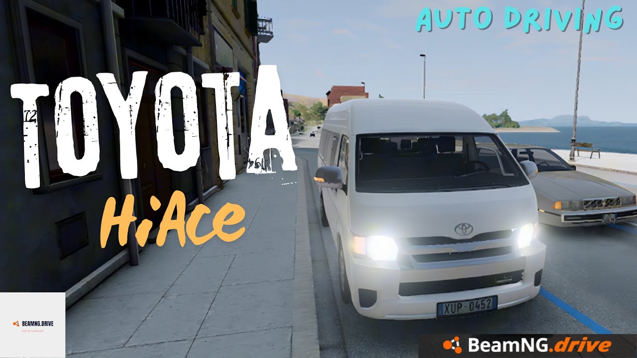 Toyota HiAce - BeamNG.drive  #beamngdrive