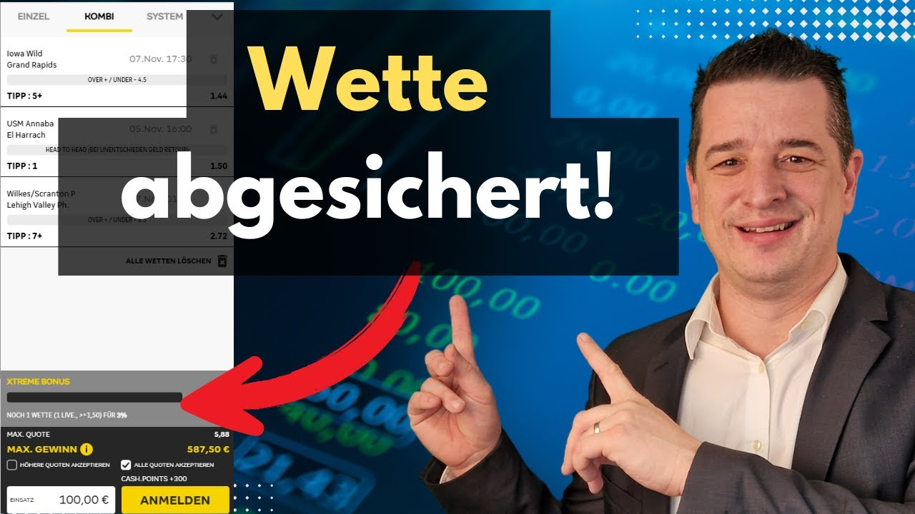 Sportwetten Strategie: Cashpoint vs Betway vs Neobet - Wette risikofrei! So geht's! [Fallbeispiel]