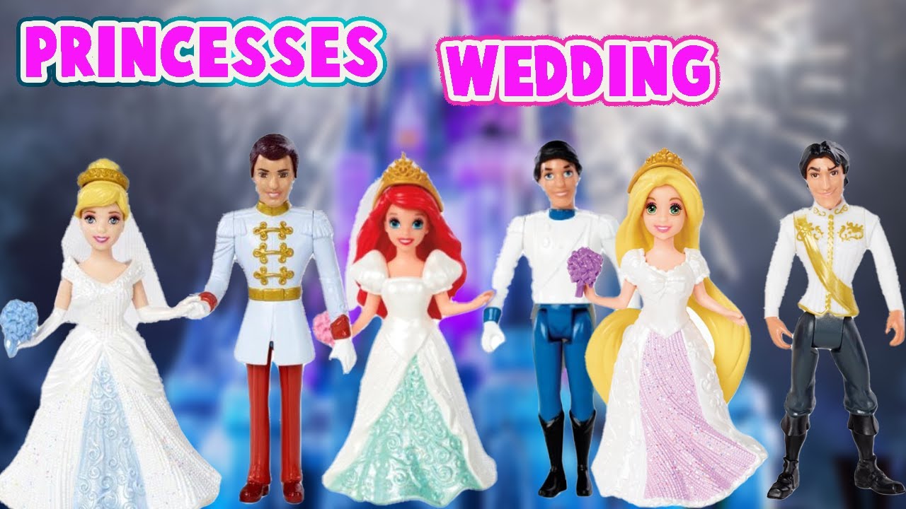 Princesses Magiclips Wedding Couples