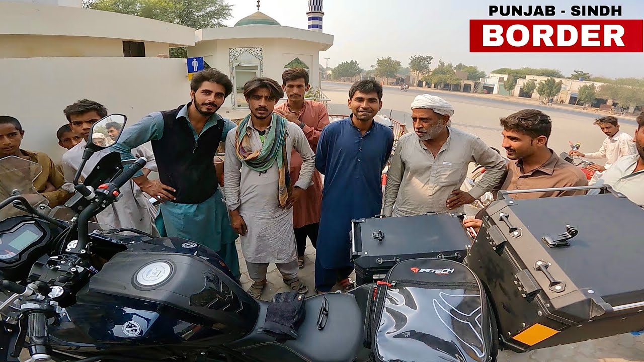 CROSSING INTO SINDH PAKISTAN - Gawadar Motorcycle Tour
