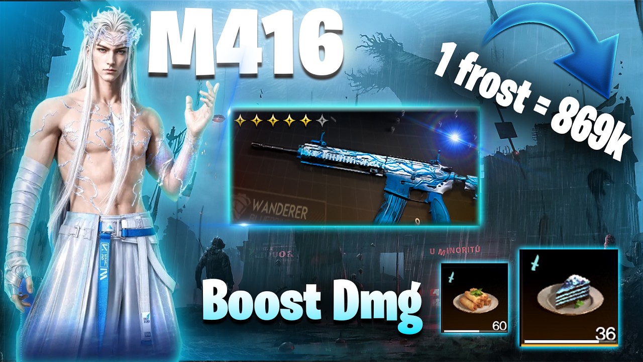 M416 SILENT ANABASIS  INSANE BUILD HUGE DPS 900K  IN ONCE HUMAN