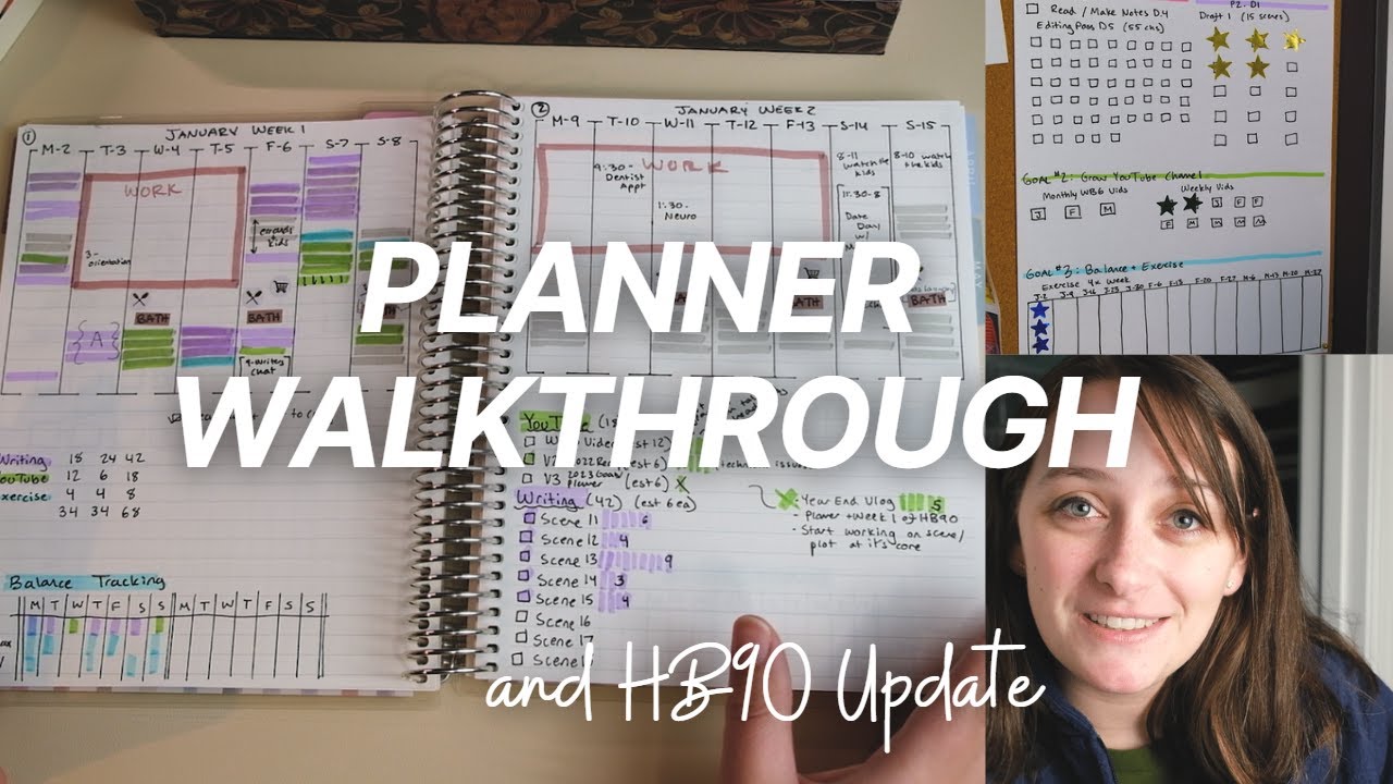 HB90 Planner, Update and How Writing Tracking is Going