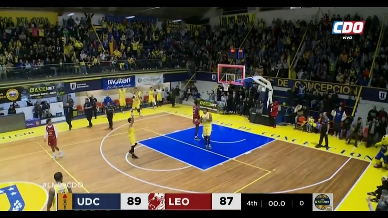 U. de Concepción 89-87 Los Leones (Semifinal 2024 - Partido 3)