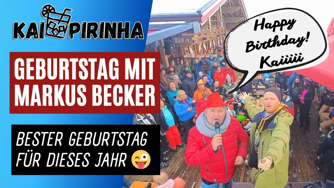 Geburtstag im Zillertal beim Skifahren - mit Markus Becker am Kaser Mandl in Mayrhofen