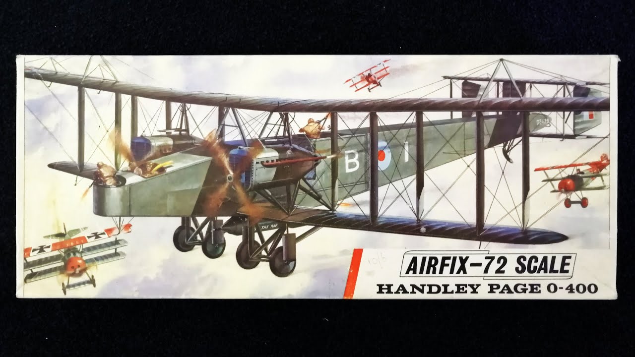 Airfix's 1/72 Handley Page 0-400 (Full Build)