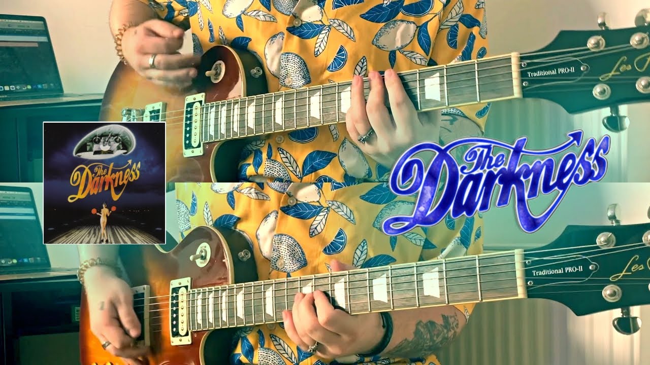 The Darkness - Growing On Me | Guitar Cover (Rhythm & Lead)