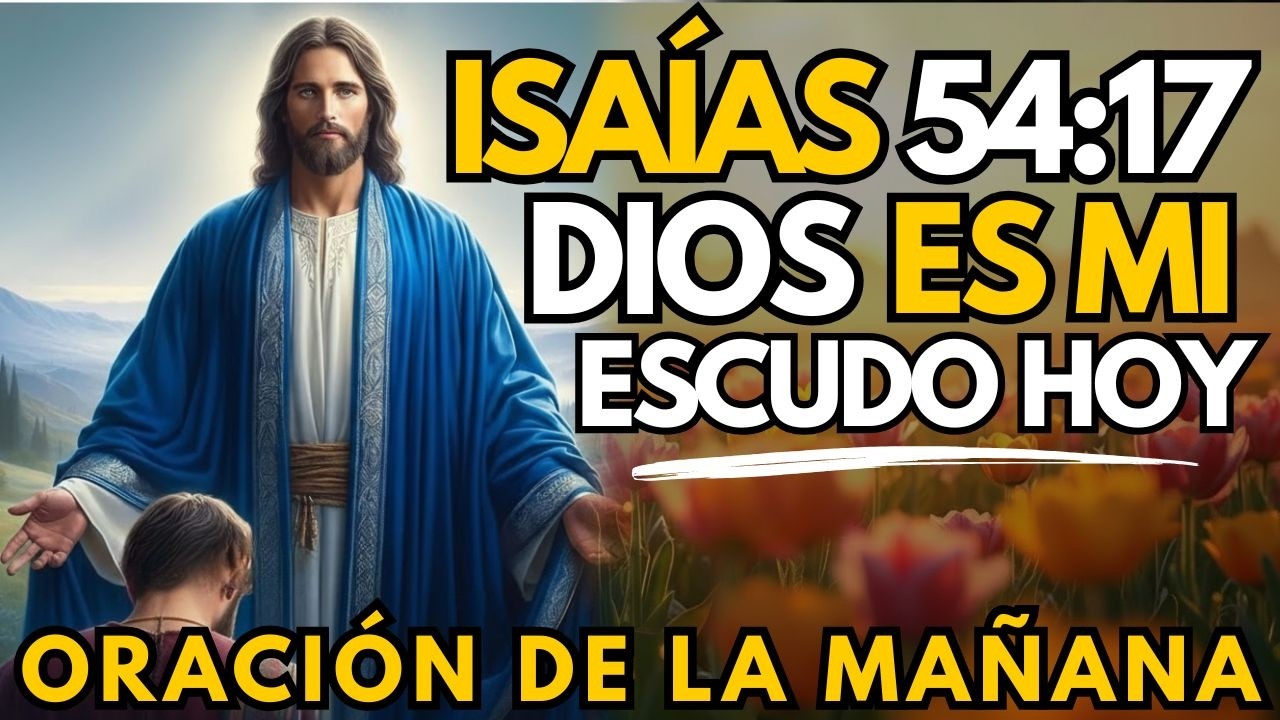 ORACIÓN PODEROSA DE LA MAÑANA 🛡️ | Declara Isaías 54:17 y Recibe Protección