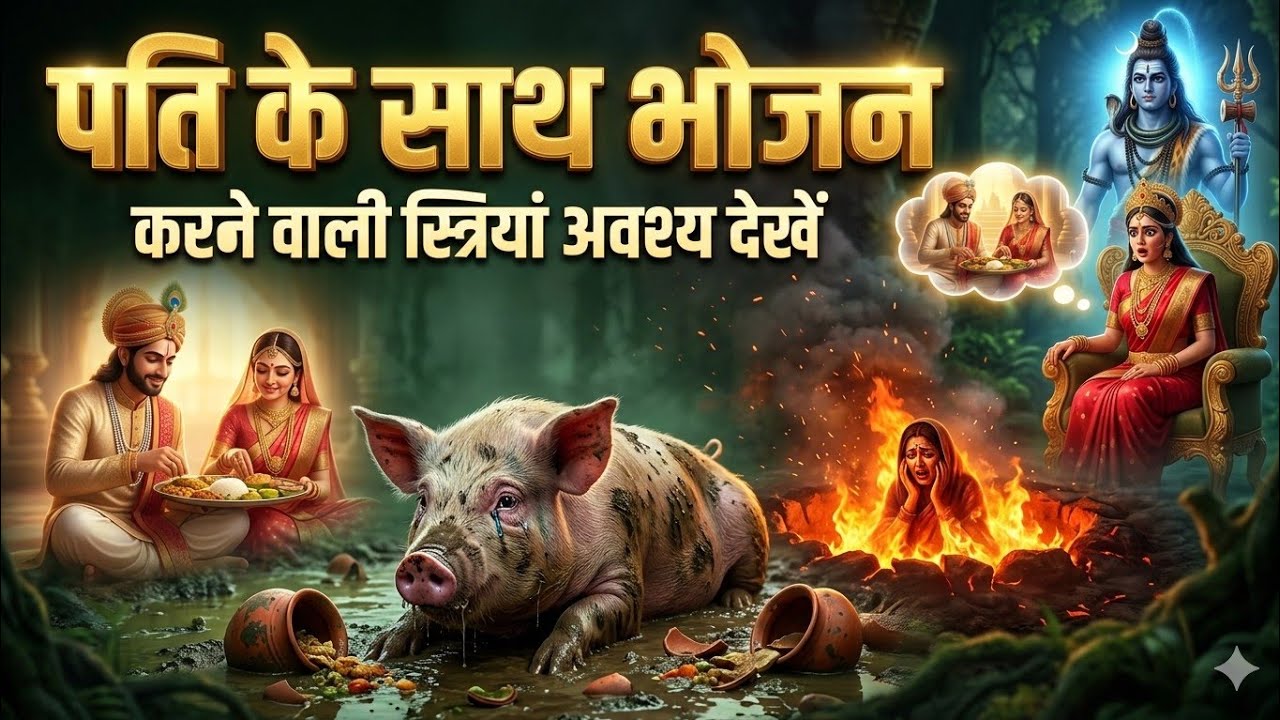 पति के साथ भोजन करने वाली स्त्रियां सावधान 😱 | क्या सच में मिलता है अगला जन्म? | कर्म का भयानक रहस्य