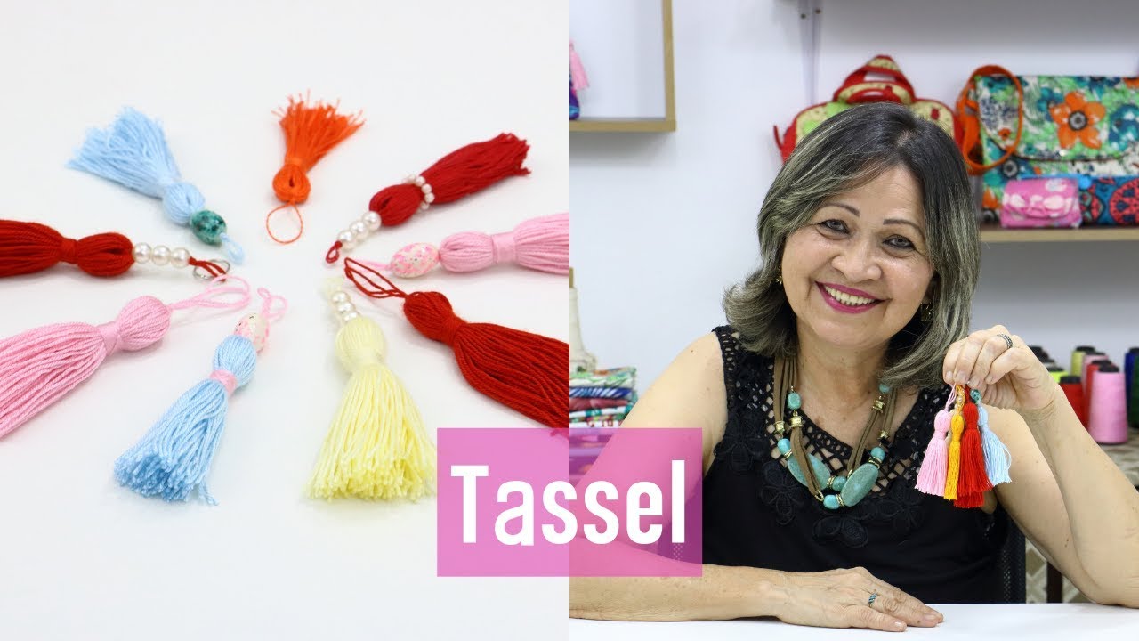 TASSEL - APRENDA A FAZER -  PASSO A PASSO.